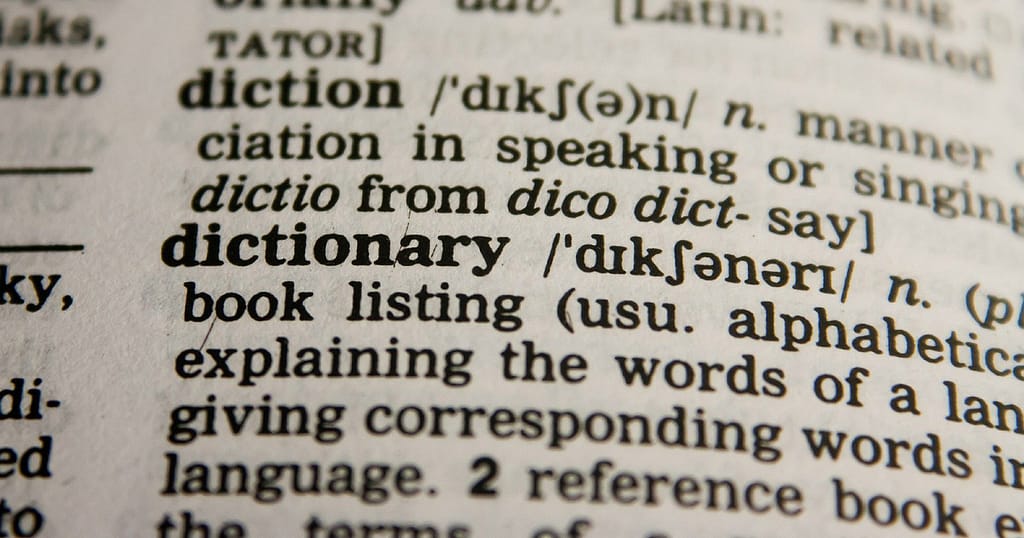 napad s slovarjem